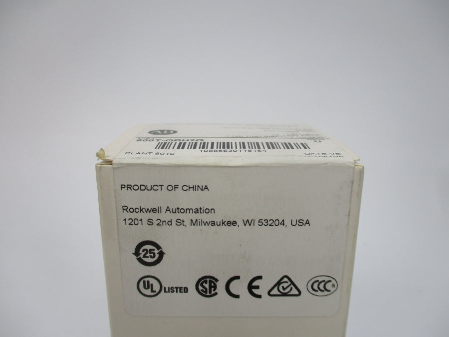 ALLEN BRADLEY 800T-QBH2G SER. U 12-130VAC/DC (WH) NSFS