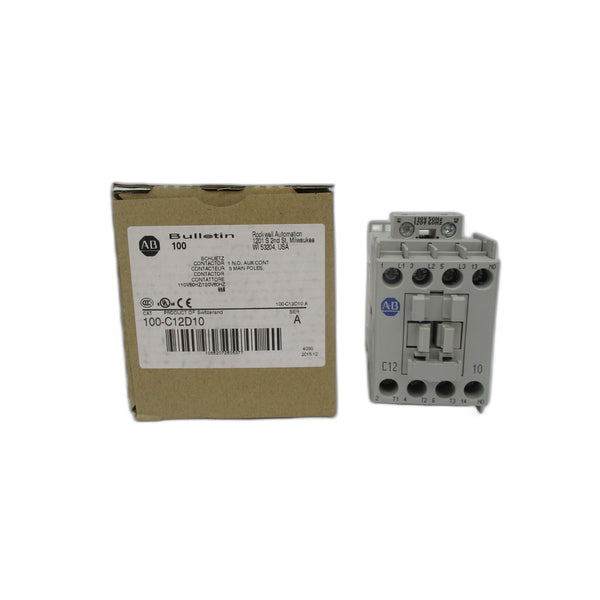 ALLEN BRADLEY 100-C12D10 SER. A 110/120V 32A (BR/WH) NSMP