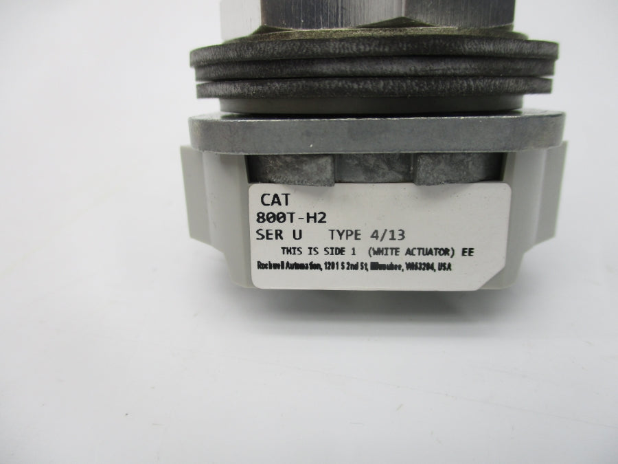ALLEN BRADLEY 800T-H2 SER. U (WH) NSMP