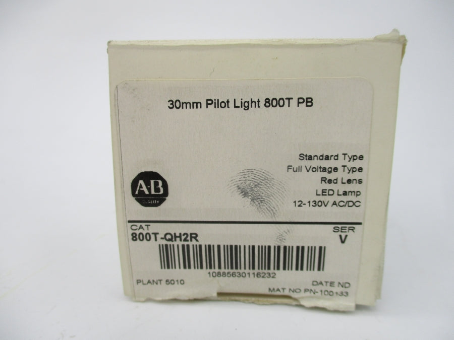 INDUSTRIAL SPARE PART 800T-QH2R SER. V 12-130VAC/DC (NO BULB) (WH) NSMP