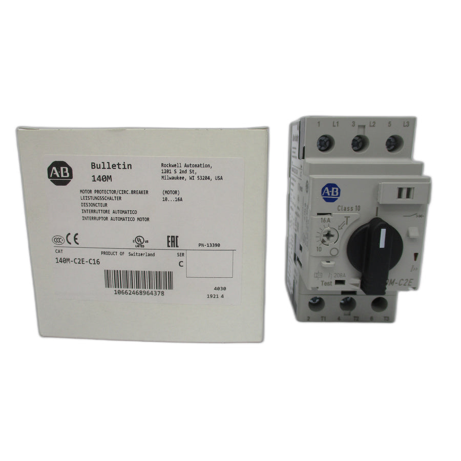 ALLEN BRADLEY 140M-C2E-C16 SER. C 10-16A NSMP