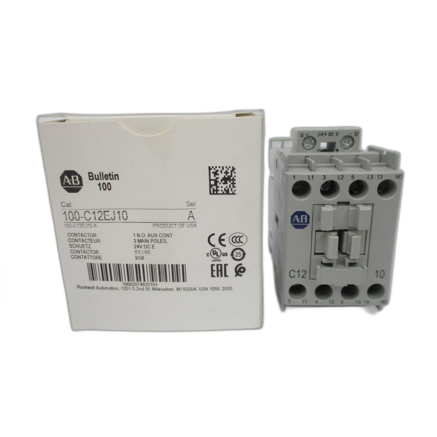 ALLEN BRADLEY 100-C12EJ10 SER. A 24VDC (WH) NSMP