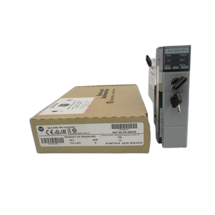 ALLEN BRADLEY 1747-L551 SER. D F/W 13 NSMP