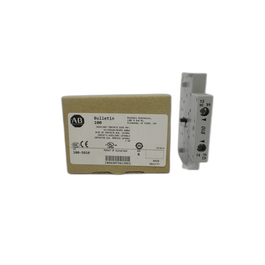INDUSTRIAL SPARE PART 100-SB10 SER. B 600VAC 10A (BR/WH) NSMP