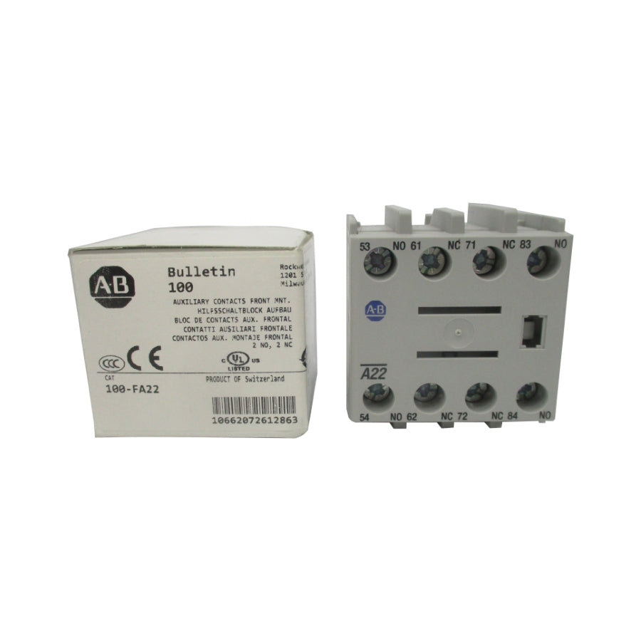 INDUSTRIAL SPARE PART 100-FA22 SER. B 600VAC 10A (WH) NSMP