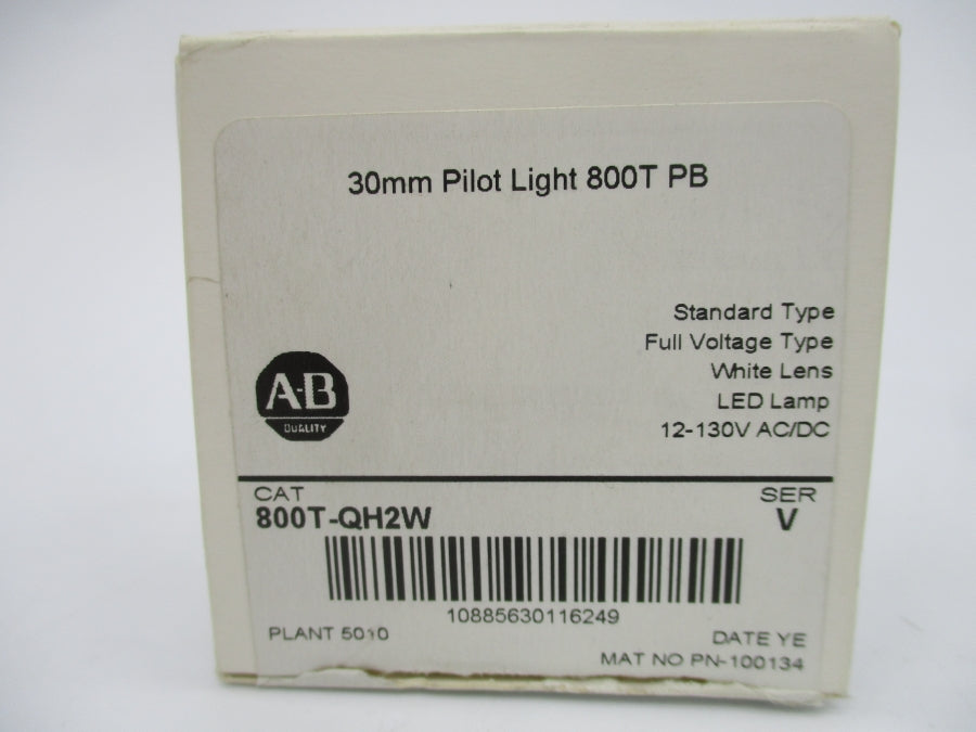 INDUSTRIAL SPARE PART 800T-QH2W SER. V 12-130VAC/DC (WH) NSMP