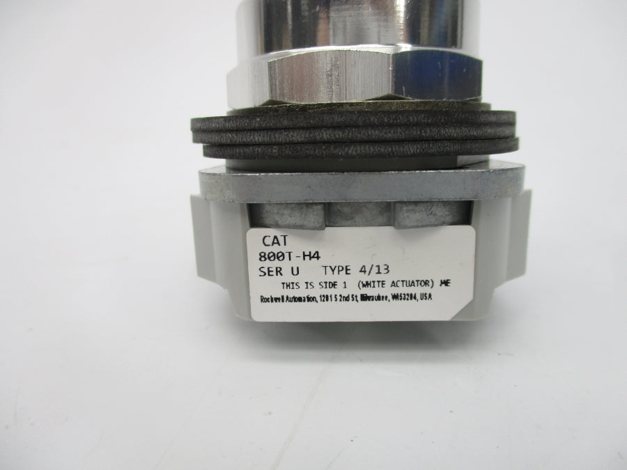 ALLEN BRADLEY 800T-H4 SER. U (WH) NSMP