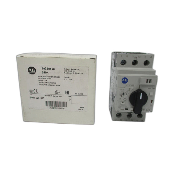 ALLEN BRADLEY 140M-C2E-B25 SER. D 690V 1.6-2.5A (WH) NSMP