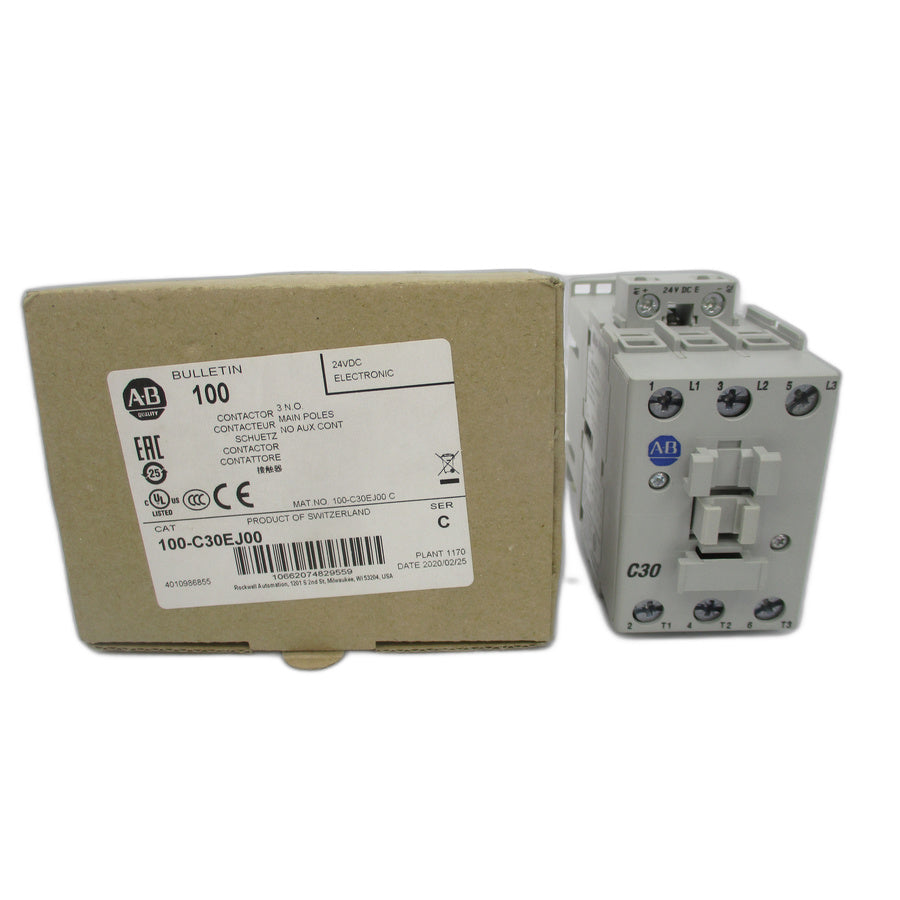 INDUSTRIAL SPARE PART 100-C30EJ00 SER. C 24VDC (BR/WH) NSMP