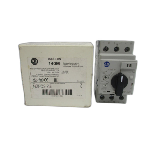 ALLEN BRADLEY 140M-C2E-B16 SER. C 690V 1.0-1.6A (WH) NSMP