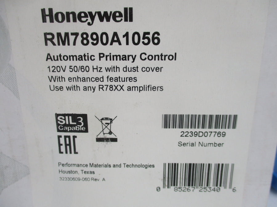 HONEYWELL RM7890A1056 120VAC NSMP