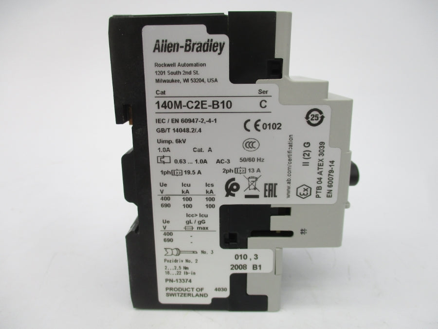 INDUSTRIAL SPARE PART 140M-C2E-B10 SER. C 690V 0.63-1.0A NSMP