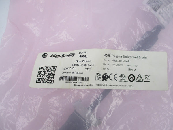 ALLEN BRADLEY 450L-APU-UN-8 SER. A 24VDC REV. A NSMP