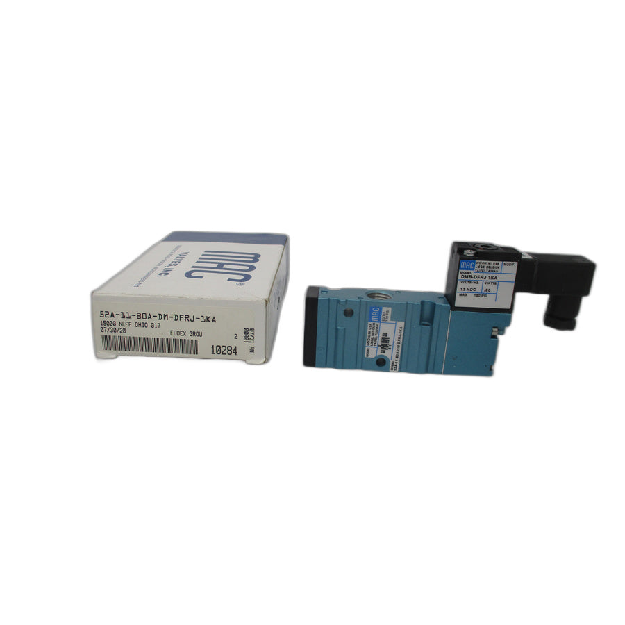 MAC 52A-11-BOA-DM-DFRJ-1KA 12VDC 20-120PSI NSMP