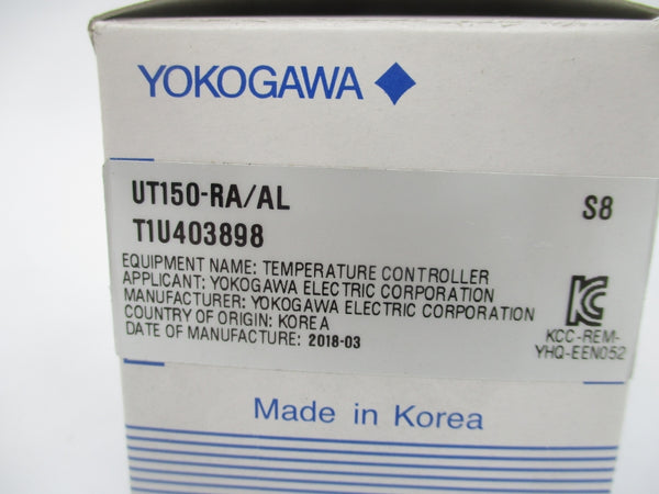 YOKOGAWA UT150-RA/AL 100-240VAC NSMP