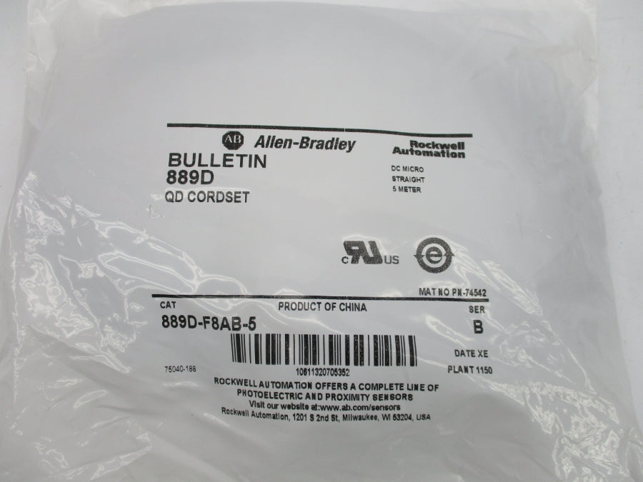 INDUSTRIAL SPARE PART 889D-F8AB-5 SER. B NSMP