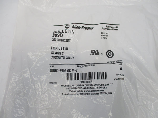 ALLEN BRADLEY 889D-F8ABDM-2 SER. B 2M NSMP