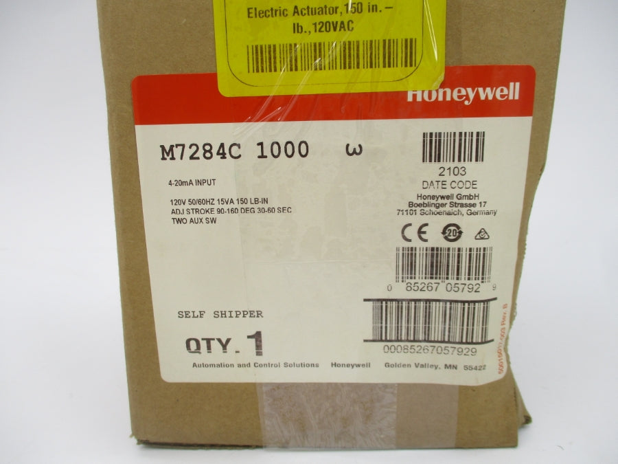 HONEYWELL M7284C1000 120V 90-160' NSMP