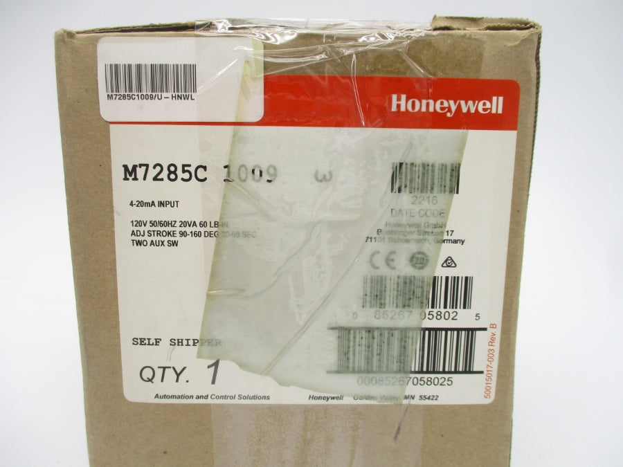HONEYWELL M7285C1009 120V 90-160' 30-60S NSMP