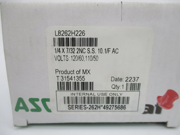 ASCO L8262H226 110/120V 100PSI 1/4" NSMP