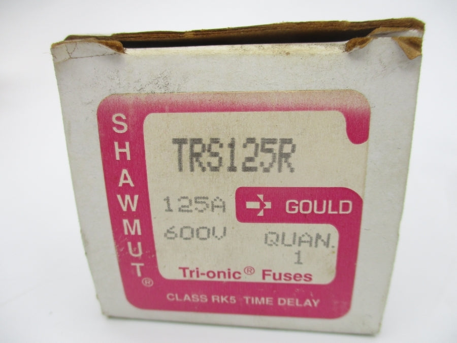 GOULD SHAWMUT TRS125R 600V 125A (WH/PK) NSMP