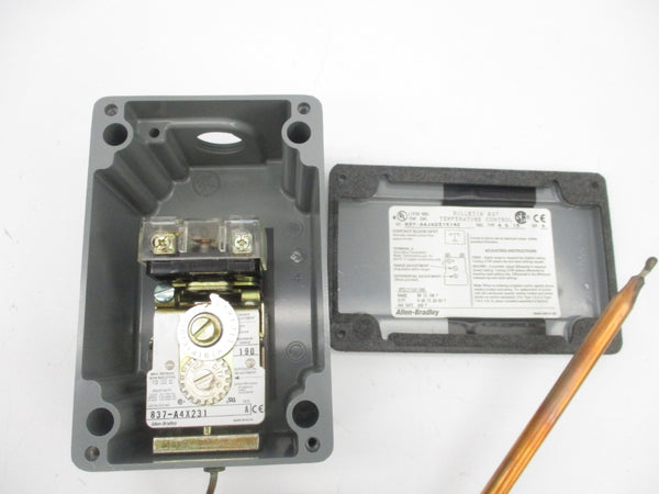 INDUSTRIAL SPARE PART 837-A4JX231X142 SER. A 24-600VAC 80-190'F NSNP