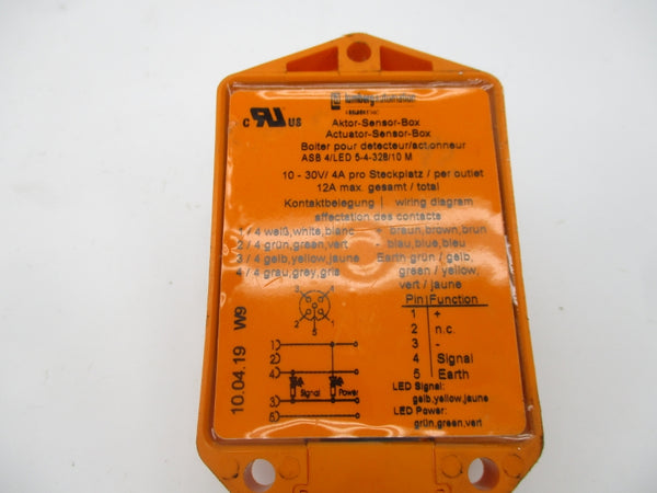 LUMBERG AUTOMATION ASB 4/LED5-4-328/10M 10-30V 4A UNMP