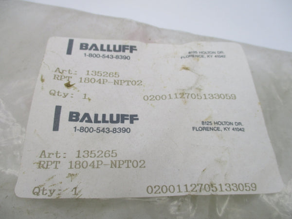 BALLUFF RPT-1804P-NPT02 12VDC NSMP