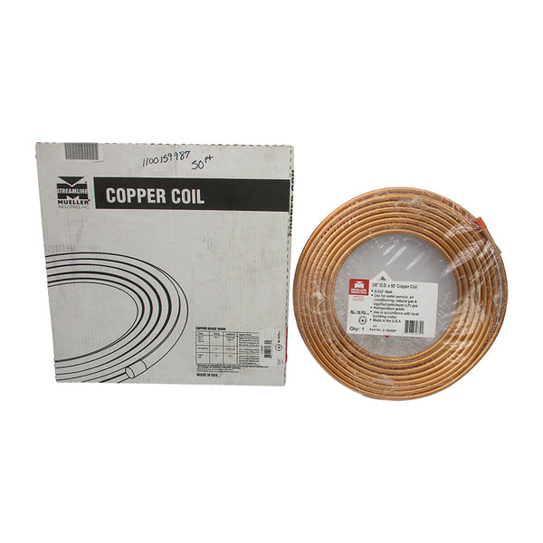 MUELLER D06050P 3/8"OD X 50' NSMP