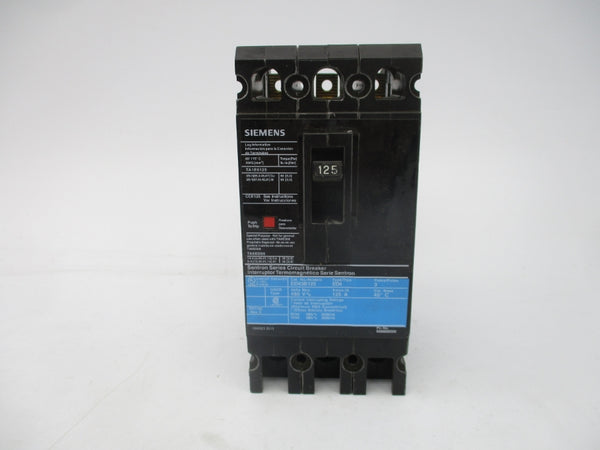 SIEMENS MBKED3125 480V 125A NSMP