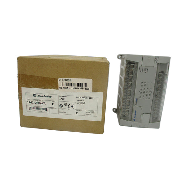 INDUSTRIAL SPARE PART 1762-L40BWA SER. C F/W 9 100-240VAC REV. F NSMP