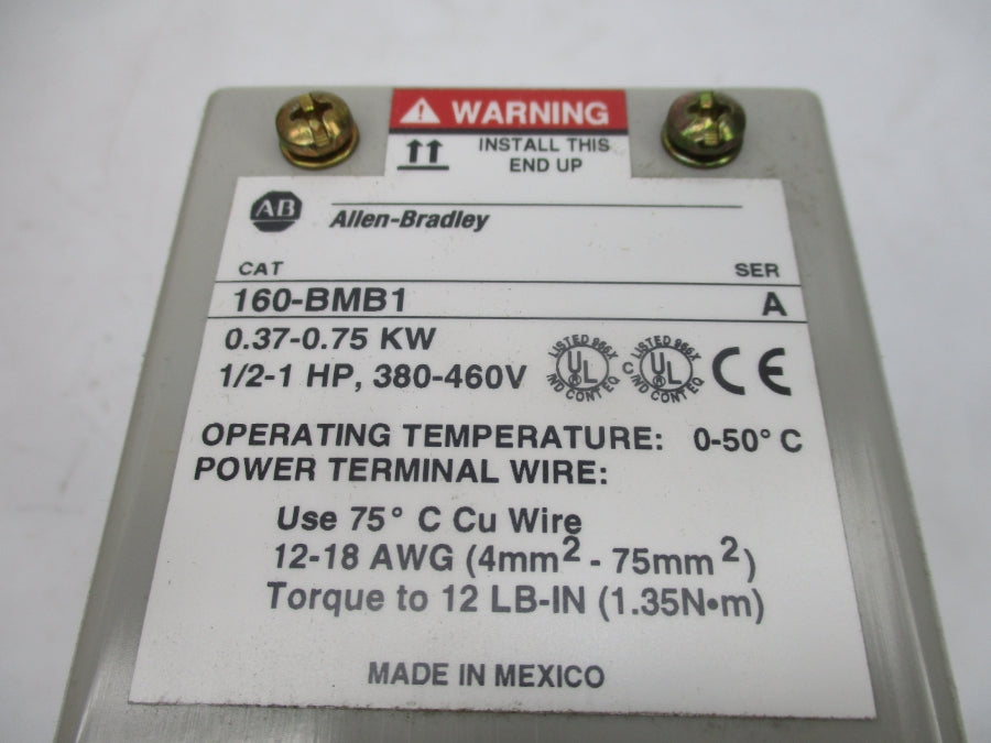 INDUSTRIAL SPARE PART 160-BMB1 SER. A (BR/WH) NSMP