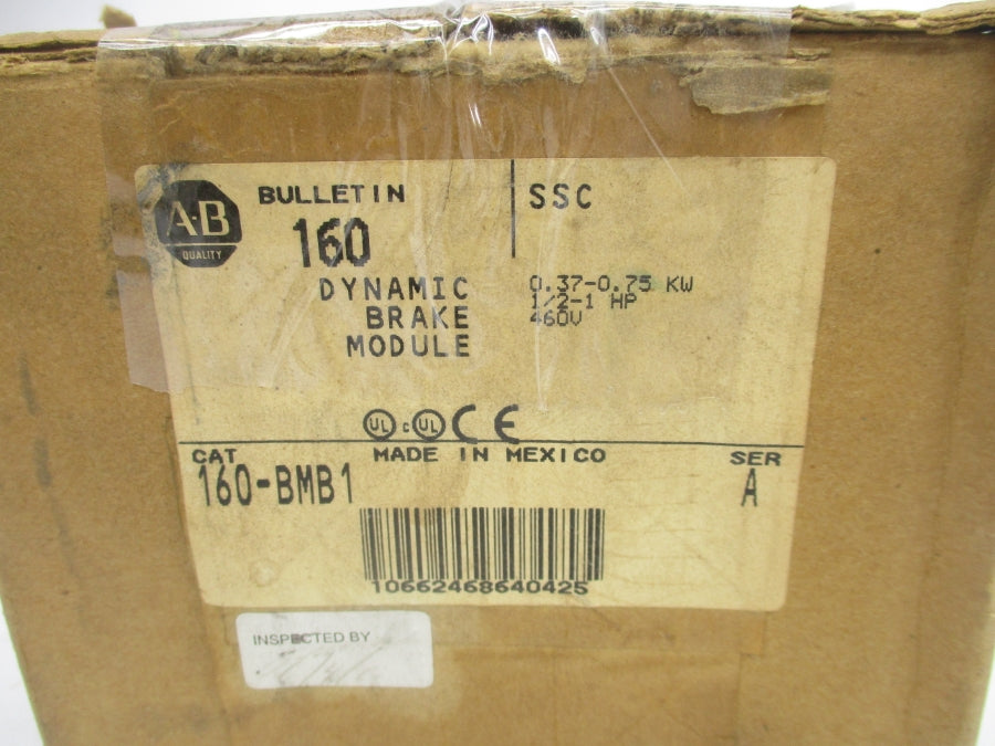 INDUSTRIAL SPARE PART 160-BMB1 SER. A (BR/WH) NSMP
