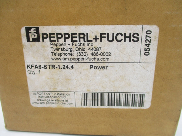 PEPPERL+FUCHS KFA6-STR-1.24.4 054270 100-240VAC NSMP
