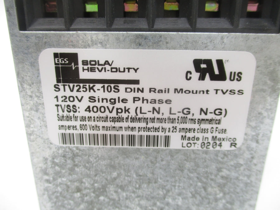 SOLA STV25K-10S 120V NSMP