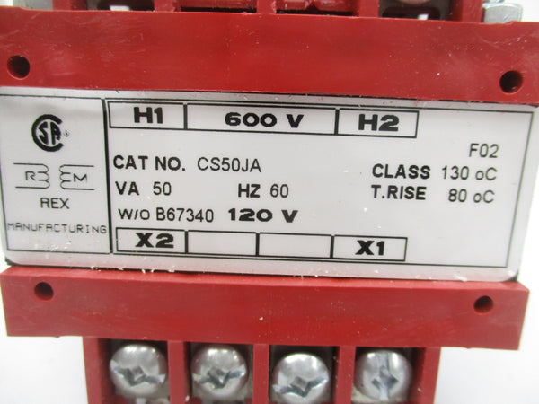 REX MANUFACTURING CS50JA 600V NSMP