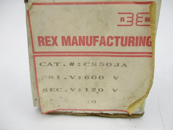REX MANUFACTURING CS50JA 600V NSMP