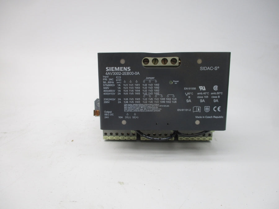 SIEMENS 4AV3002-2EB00-0A 575VAC 1A NSMP