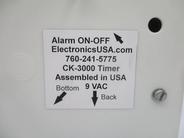 ELECTRONICS USA CK-3000 120VAC NSMP