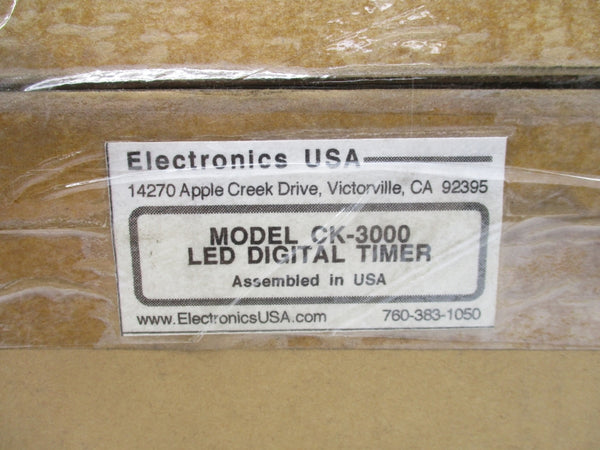 ELECTRONICS USA CK-3000 120VAC NSMP