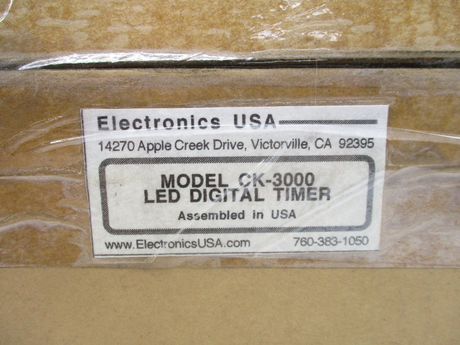 ELECTRONICS USA CK-3000 120VAC NSMP