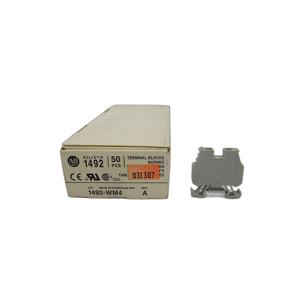 INDUSTRIAL SPARE PART 1492-WM4 SER. A 500V 20A (PKG OF 50) (WH) NSMP