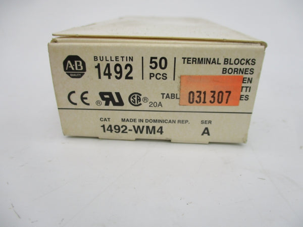 INDUSTRIAL SPARE PART 1492-WM4 SER. A 500V 20A (PKG OF 50) (WH) NSMP