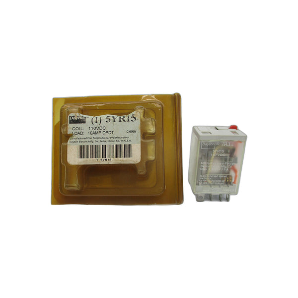 DAYTON 5YR15 110VDC 10A NSMP