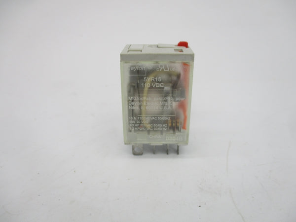 DAYTON 5YR15 110VDC 10A NSMP