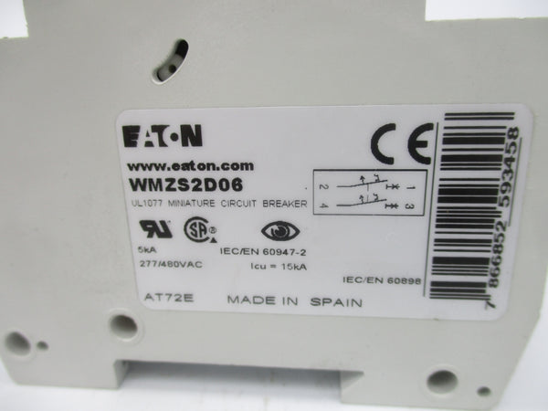 EATON WMZS2D06 277/480VAC 6A NSMP