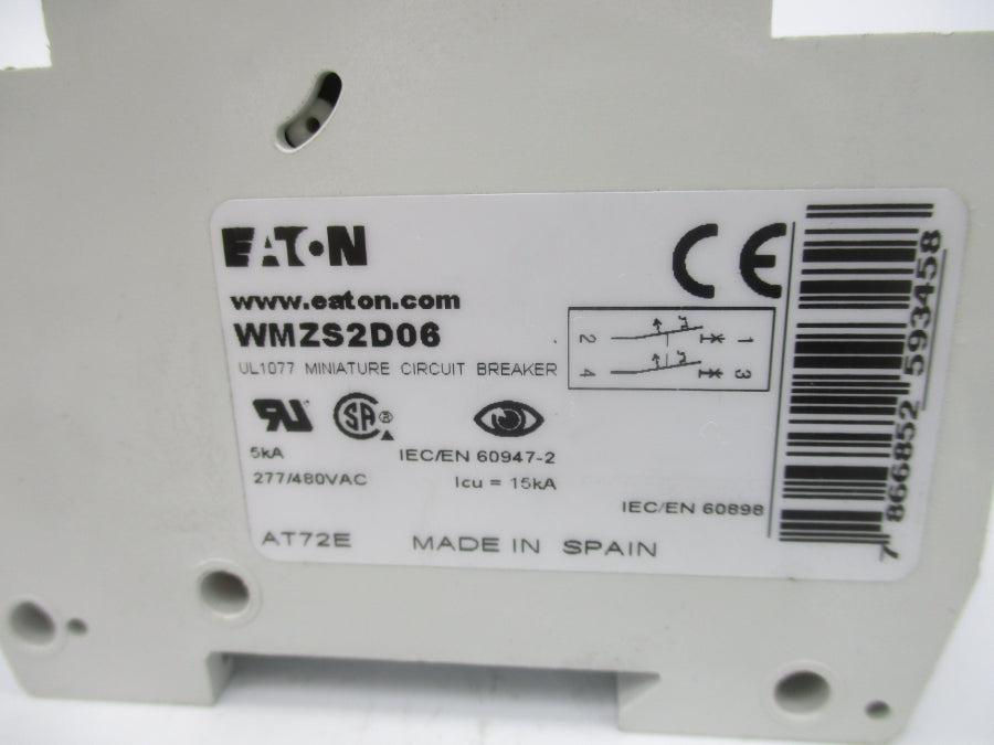 EATON WMZS2D06 277/480VAC 6A NSMP