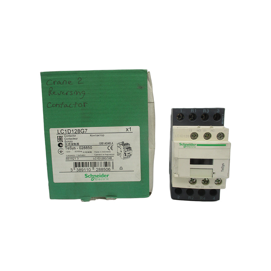 SCHNEIDER ELECTRIC LC1D128G7 120V NSMP