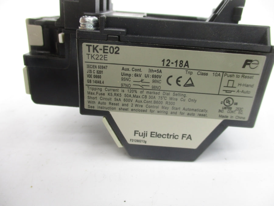 FUJI ELECTRIC TK-E02 690V 12-18A NSMP