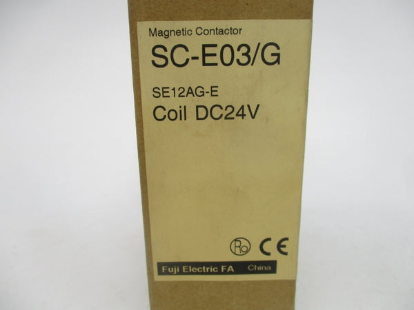 FUJI ELECTRIC SE12AG-E SC-E03/G 24VDC NSMP